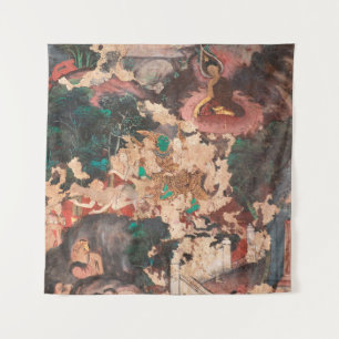 Masterpiece of traditional Thai style painting art Tapestry