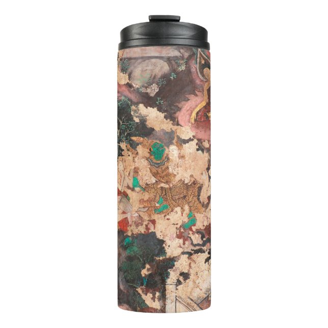 Masterpiece of traditional Thai style painting art Thermal Tumbler (Front)