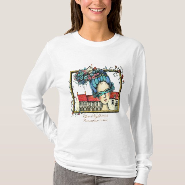 Masterpiece Soiree' Long Sleeve T-Shirt (Front)
