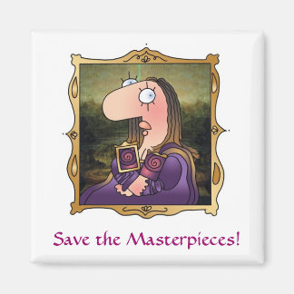 MASTERPIECES Breast Cancer Awareness Square Magnet