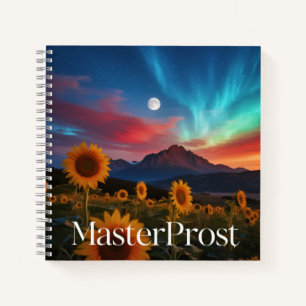 MasterProst: Sunflowers Under the Celestial Sky Notebook