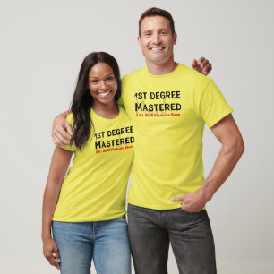Masters Degree CSI Humour T-Shirt