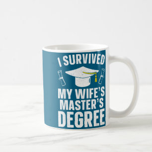 Masters Degree Graduation Art Men Artwork Coffee Mug