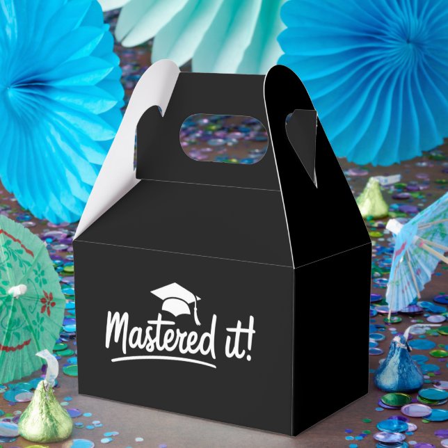 Masters Degree Graduation Gift Mastered It  Favour Box (Party)