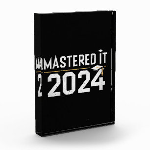 Master's Degree Mastered It 2024 Masters Degree  Photo Block