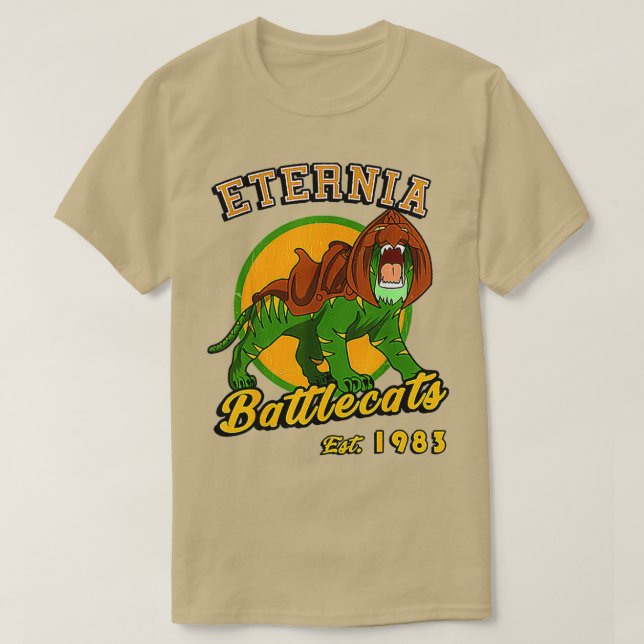 Masters funny of the universe Battlecats T-Shirt (Design Front)