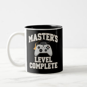 Master's Gamer Graduate Class of 2026 Graduation Two-Tone Coffee Mug