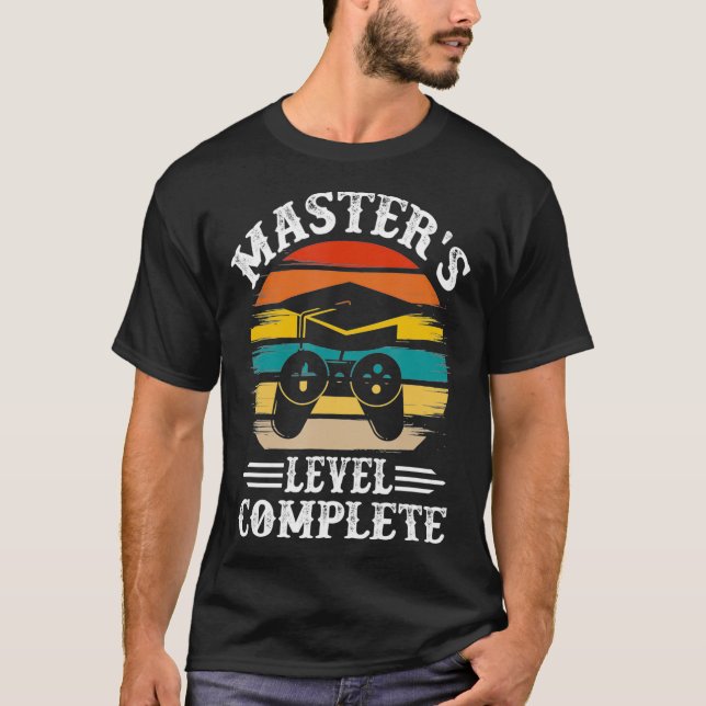 Masters Graduation Gifts For Her Him 2021 Masters  T-Shirt (Front)