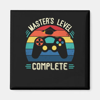 Master's Level Complete, Graduation GIft, Masters  Magnet