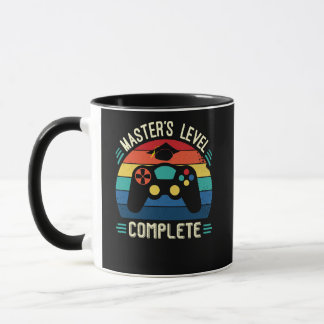 Master's Level Complete, Graduation GIft, Masters  Mug
