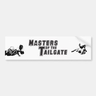 Masters of the Tailgate Bumper Sticker