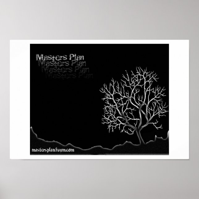 Masters Plan Poster (Front)