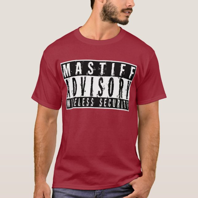 Mastiff Advisory Wireless Security T-Shirt (Front)