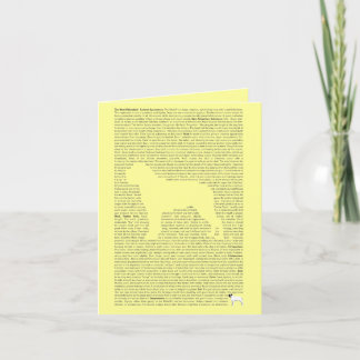 Mastiff AKC Breed Standard Card