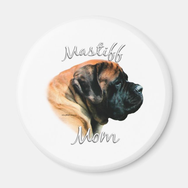 Mastiff (apricot) Mum 2 Magnet (Front)