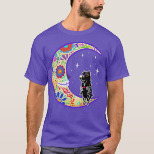 Mastiff Dia de Los Muertos Skeleton  T-Shirt