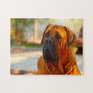 Mastiff Dog. Jigsaw Puzzle