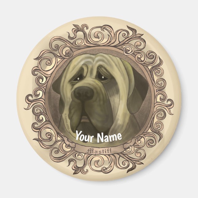 Mastiff Dog  Magnet (Front)
