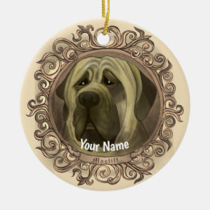 Mastiff Dog ornament