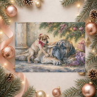 Mastiff Dog Puppy Christmas Tree 