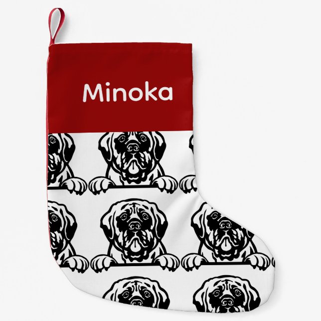 Mastiff dog  socks Customised dog Socks - Put Y (Front)