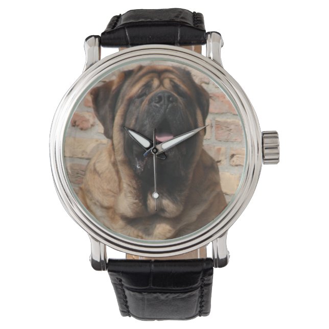 Mastiff English Mastiff Father's Day  Watch (Front)