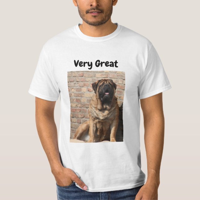 Mastiff Father's Day Best Friends  T-Shirt (Front)