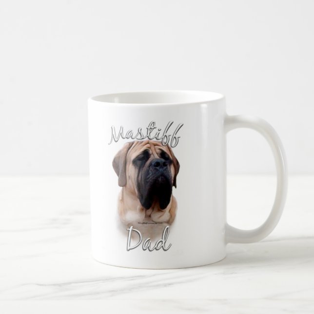 Mastiff (fawn) Dad 2 Coffee Mug (Right)
