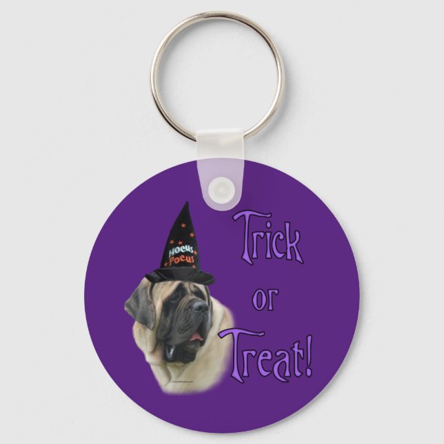 Mastiff (fawn) Trick Key Ring (Front)