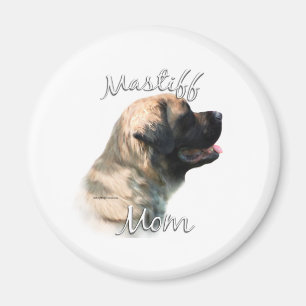 Mastiff (fluffy) Mum 2 Magnet