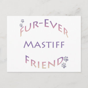 Mastiff Furever Postcard