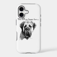 Mastiff Happy Face