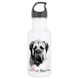 Mastiff Happy Face 532 Ml Water Bottle