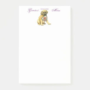 Mastiff Hearts Mum Post-it Notes