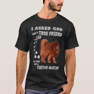 Mastiff Lion Dog  Mum, Mastiff Dad Art, Tibetan Ma T-Shirt