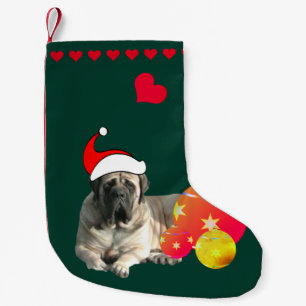 Mastiff Molosser Weihnachtsstrumpf Small Christmas Stocking