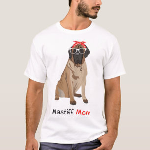 Mastiff Mum Dog Bandanna Pet Lover Gift WoMastiff T-Shirt