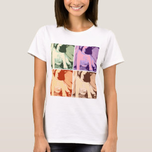 Mastiff Puppy Pop Art T-Shirt