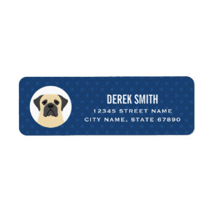 Mastiff Return Address Labels