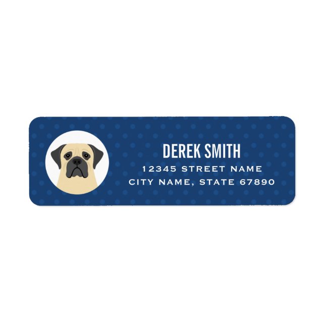 Mastiff Return Address Labels (Front)