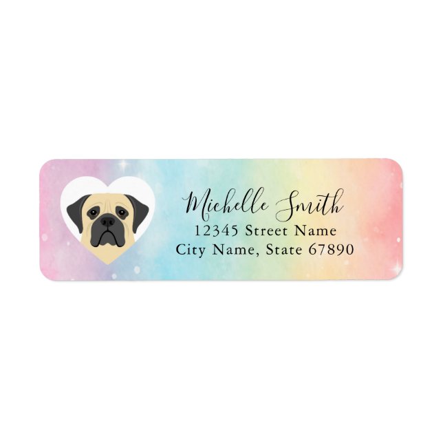 Mastiff Return Address Labels (Front)