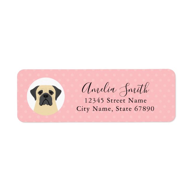 Mastiff Return Address Labels (Front)