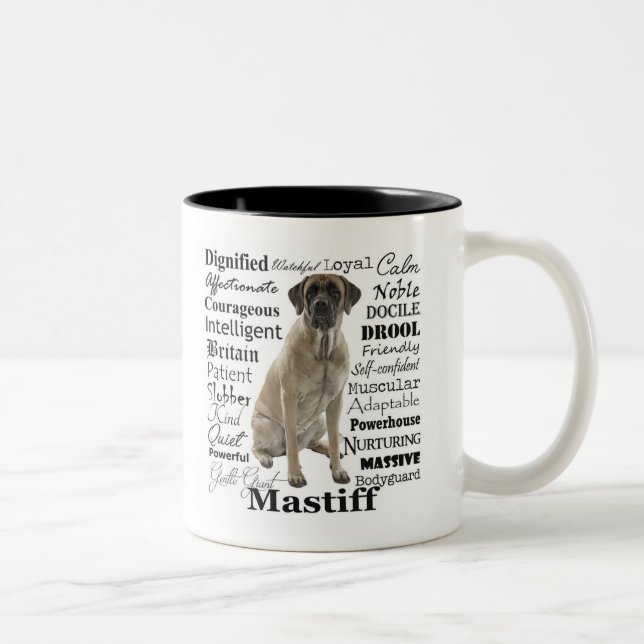 Mastiff Traits Mug (Right)