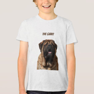 Mastiff Vacation English Mastiff Tri-Blend Shirt