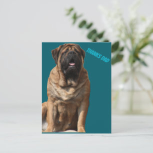 Mastiff Vatertag Best Friends Postcard