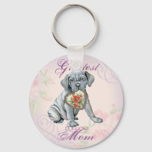 Mastino Heart Mum Keychain