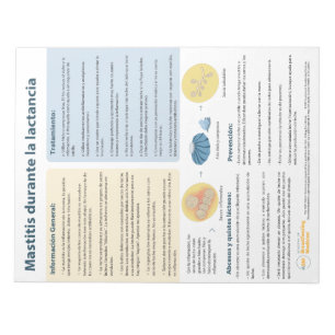 Mastitis in Breastfeeding Tear-away (Spanish)  Notepad