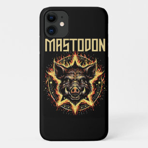 Mastodon Boar Fire iPhone 11 Case