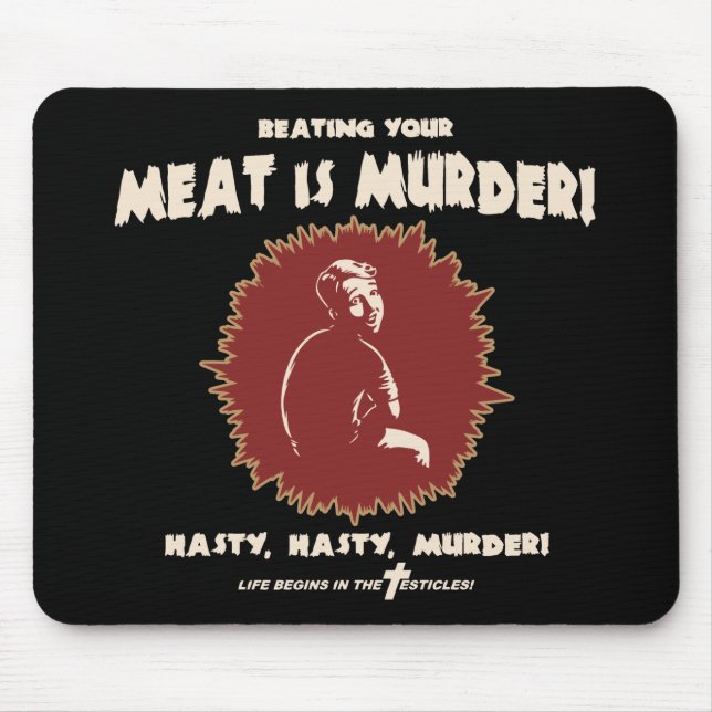 masturb-retro-DKT Mouse Mat (Front)