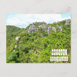 Masungi in Baras, Rizal Postcard